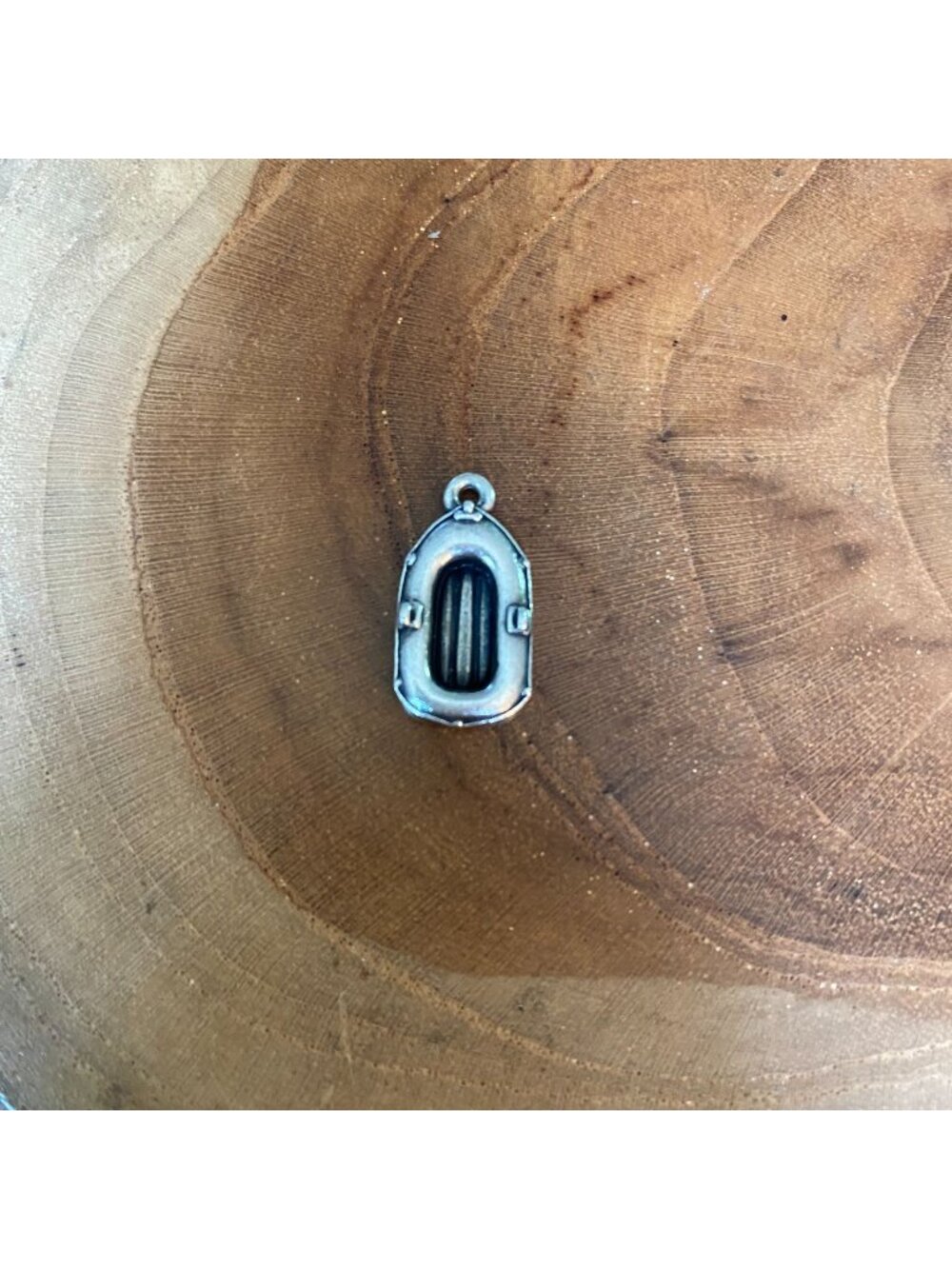 RETIRED James Avery Lifeboat Charm, Sterling Silver